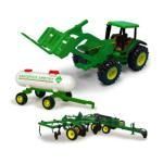 ERT15814 - Tracteur JOHN DEERE 8530 avec Fourche avec Déchaumeur avec Citerne à Ammoniac - 1