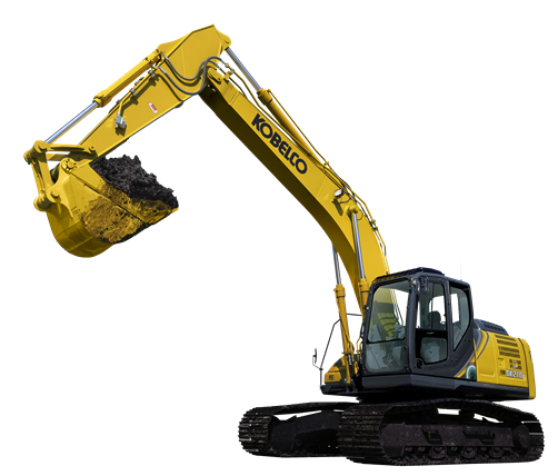 MOT14531 - Pelle sur Chenilles KOBELCO SK210 LC 