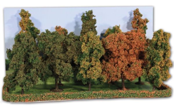 HEK2000 - Lot de 10 arbres de forêts d'automne 10-14cm - 1