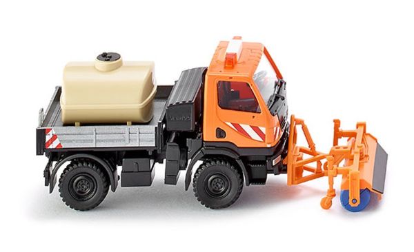 WIK064639 - MERCEDES UNIMOG U20 4x2 communal avec balayeuse et cuve à eau - 1