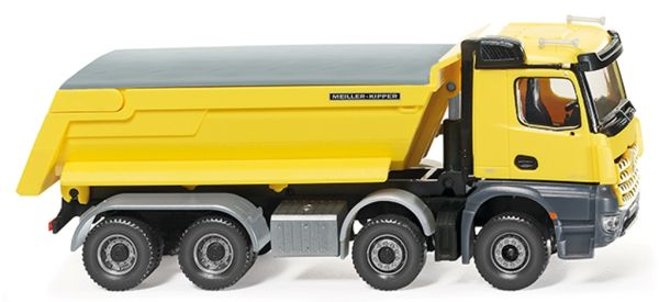 WIK067449 - MERCEDES Arocs 8x4 avec benne MEILLER Jaune - 1