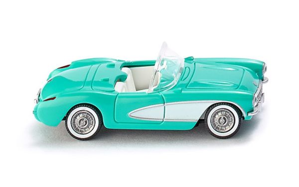 WIK081904 - CHEVROLET Corvette cabriolet Turquoise - 1