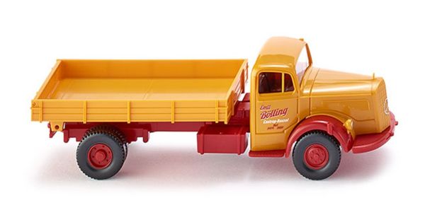 WIK089505 - MERCEDES L 6600 benne Orange 