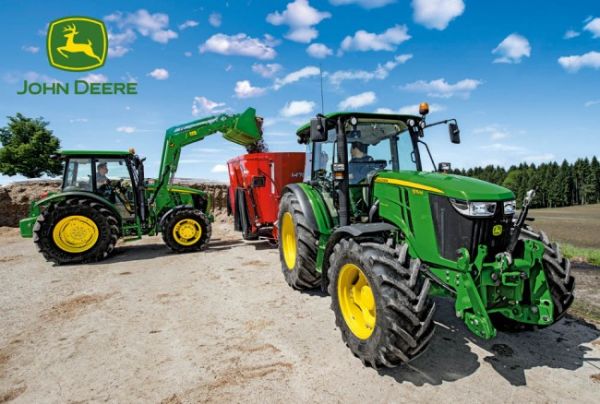 PUZ56045 - Puzzle 150 Piéces JOHN DEERE 5115M 36x24cm - 1