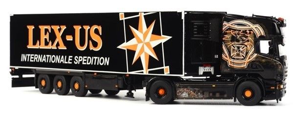 WSI01-1537 - SCANIA R Streamline Topline 4x2 Avec remorque 3 Essieux THERMOKING 