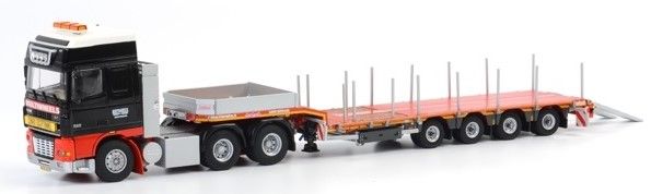 WSI07-1022 - DAF XF 95 SSC 6x4 Avec Porte Engins 4 Essieux extensibles NOOTEBOOM MULTIWHEELS - 1