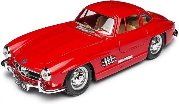 BUR22023RE - MERCEDES 300 SL 1954 Rouge - 1