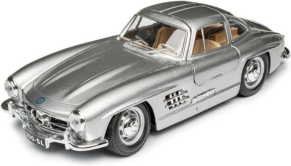 BUR22023SI - MERCEDES 300 SL 1954 Argent - 1