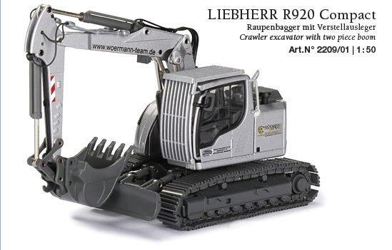 CON2209/01 - LIEBHERR R920 Compact grise - 1