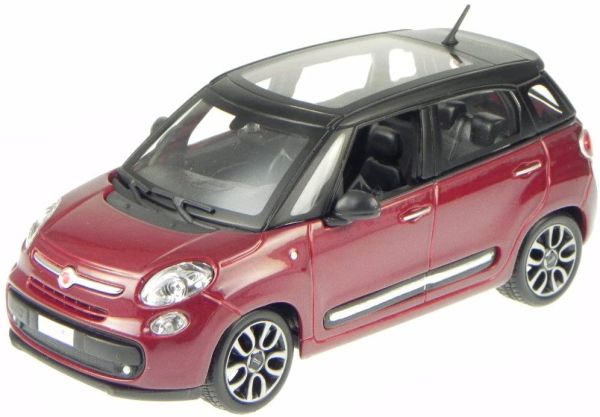 BUR22126REZW - FIAT 500L rouge et noire - 1