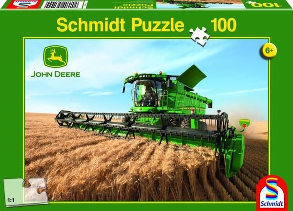 PUZ56144 - Puzzle 100 Piéces Moissonneuse JOHN DEERE S670 36,1x24,3cm - 1