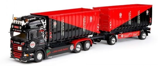 TEK67365 - SCANIA R09 Topline ampirole 3 Essieux avec 2 containers déposable 