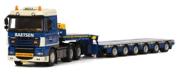 WSI01-1630 - DAF XF 105 SC 6x4 Avec remorque 8 Essieux extensible 