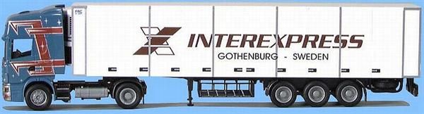 AWM53352 - SCANIA R 144 Topline 4x2 Avec remorque 3 Essieux frigorifique 