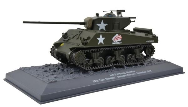 MCITY23182 - Char SHERMANN M4A3 US BELGIQUE 1944 - 1