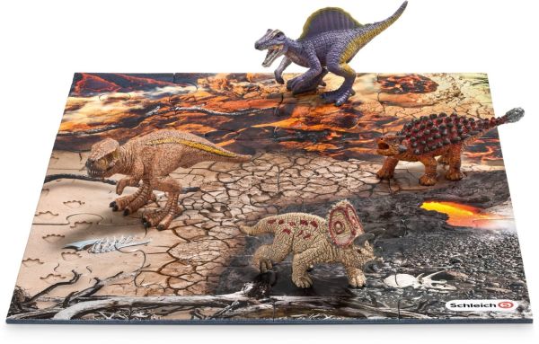 SHL42212 - Mini-dinosaures avec puzzle lave - 1