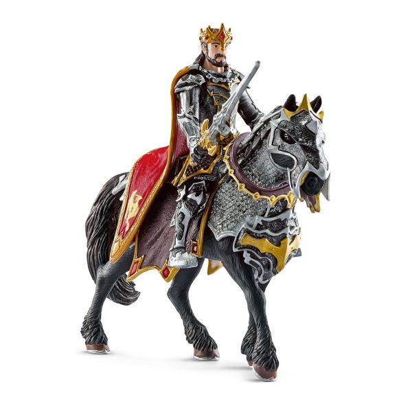 SHL70115 - Chevalier dragon roi à cheval - 1