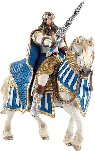 SHL70119 - Chevalier griffon roi à cheval - 1