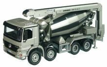 NZG652 - Camion Toupie Mercedes LIEBHERR 804 LTB avec convoyeur à Béton - 1