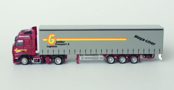 AWM71920 - Volvo 420 FH12  Globetrotter XL - Remorque bachée 