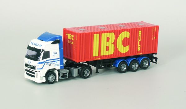 AWM71996 - Volvo 420 FH12 Globetrotter avec remorque porte container  