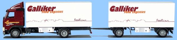 AWM71300 - VOLVO FH12 420 4x2 porteur avec remorque  