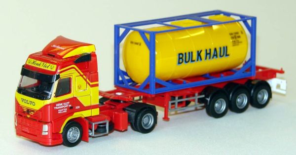 AWM71975 - VOLVO FH Globetrotter 4x2 avec Remorque Porte container citerne   