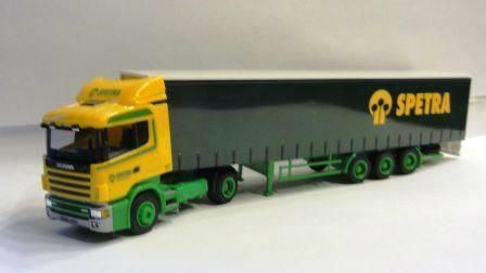 AWM7072.01 - Scania R400 avec Remorque bâchée 3 essieux 