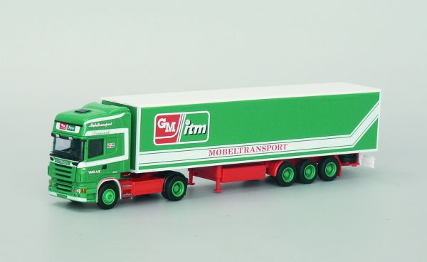 AWM7641.02 - Scania R500 Topline 4x2 avec remorque 3 essieux 