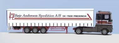AWM70435 - Renault AE 420 avec remorque bâchée 3 essieux  