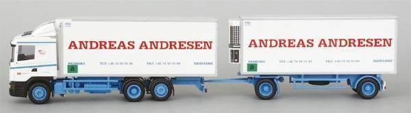 AWM71443 - SCANIA 460L 124 SST 6x4 porteur avec remorque 2 Essieux 