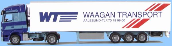 AWM53316 - MERCEDES Actros Avec Remorque Frigorifique 3 Essieux