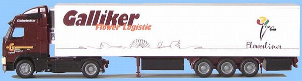 AWM71057 - Volvo FH12 Globetrotter Remorque Frigorifique 3 essieux 