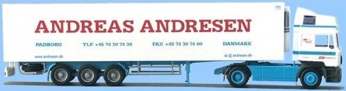 AWM71180 - MAN F2000 4x2 Evolution avec remorque frigorifique 3 Essieux  