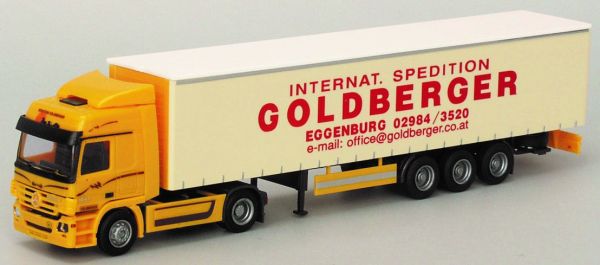 AWM7472.01 - MERCEDES Actros MP2 4x2 Avec remoque bachée 3 Essieux 