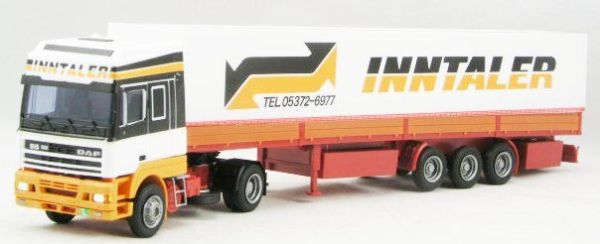 AWM6243.01 - DAF 95 SSC 4x2 Avecc remorque bachée 3 Essieux 