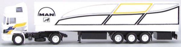 AWM5543.1 - MAN F 90 HD 4x2 Avec Remorque 3 Essieux  