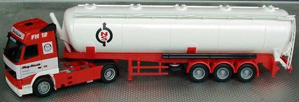 AWM70957 - VOLVO FH12 Globetrotter 4x2 Avec Remorque Citerne / Silo 3 Essieux  