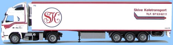 AWM53358 - VOLVO FH12 Globetrotter Avec Semi Frigorifique 3 Essieux 