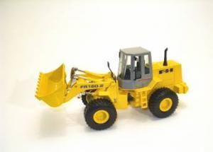 ROS00052.0 - Chargeur sur pneus FIAT-HITACHI FR160.2 Jaune Ech:1/32 - 1