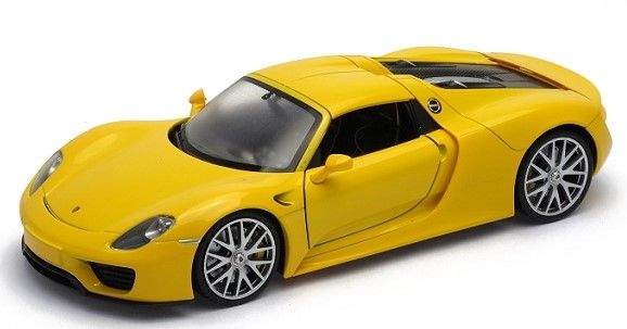 WEL24055WEL - PORSCHE 918 Spyder Hard Top 2015 jaune - 1