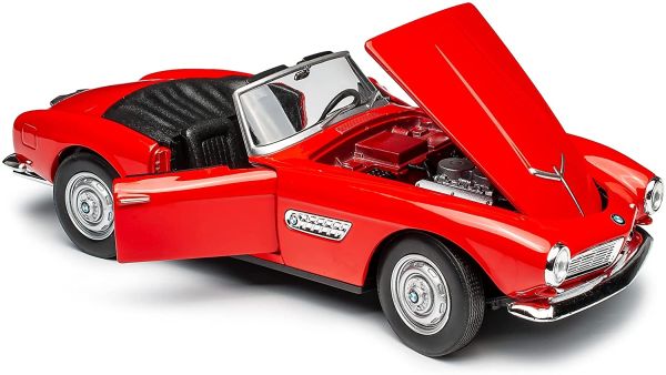 WEL24097CRO - BMW 507 Cabriolet rouge - 1