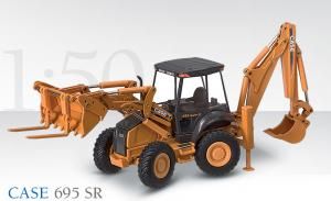 CON2581 - Tractopelle CASE 695 SR - 1