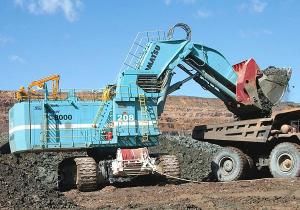ULM1110 - Puzzle Pelle Butte KOMATSU PC8000 - 1