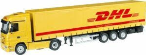 NZG555/03 - Camion MERCEDES Actros avec Semi-remorque DHL - 1