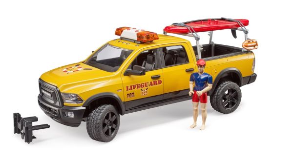 BRU2506 - DODGE RAM 2500 Power Wagon avec sauveteur, paddle et accessoires - 1