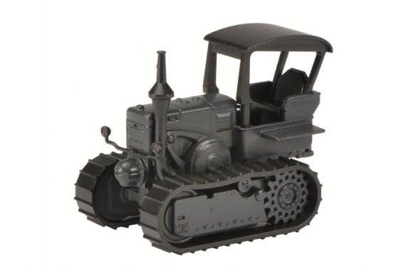 SCH26229 - LANZ BULLDOG sur chenilles avec cabine Gris Ech:1/87 - 1