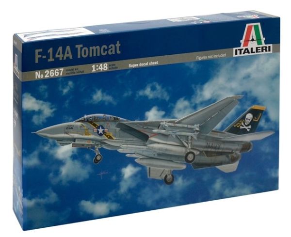 ITA2667 - Avion de chasse F-14A Tomcat à assembler et à peindre - 1