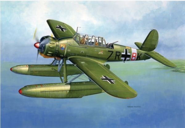 ITA2675 - Hydravion Arado Ar 196 A à assembler et à peindre - 1