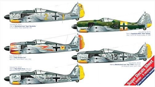 ITA2693 - Avion FW 190 A German Aces à assembler et à peindre - 1